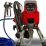 Поршневий фарбувальний апарат Profter HB-495 HVBAN (1300 Вт 2.3 л/хв) з регулюванням тиску, фото 4