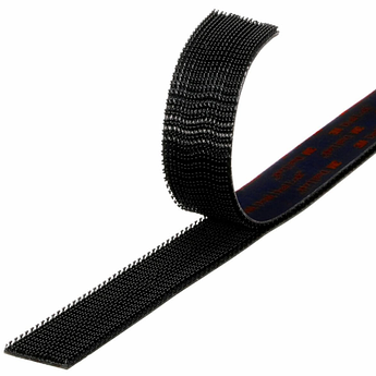 Клейка застібка 3M™ Dual-Lock™ SJ3550, ширина 25 мм, довжина 1 м, чорна