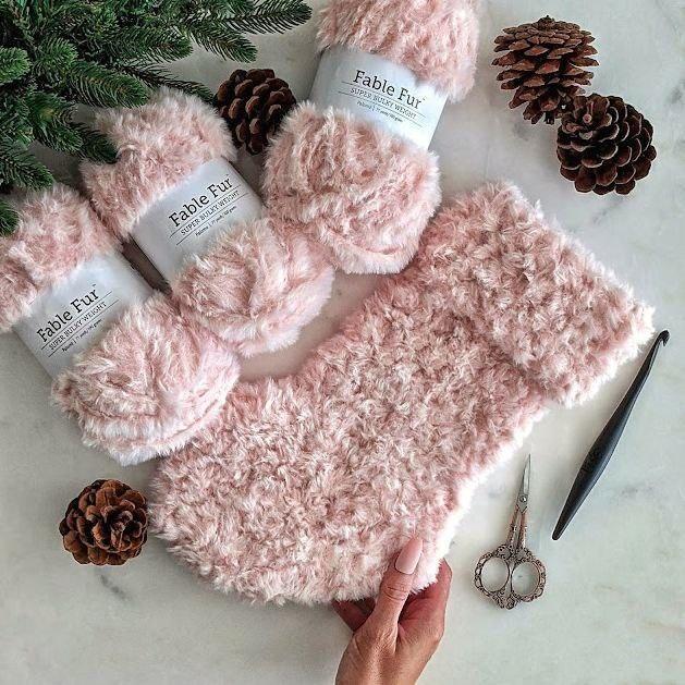 Пряжа імітуюча хутро