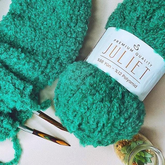 Пряжа букле