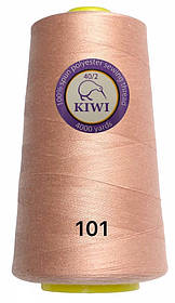 Швейна нитка Kiwi 40/2 No101 відтінок ніжно-рожевий