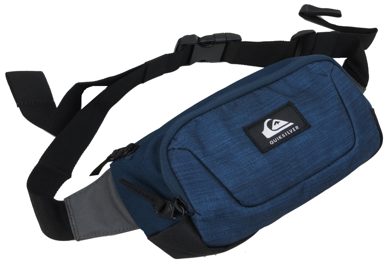 Сумка buuba на пояс, бананка Quiksilver Jungler || Waist Pack синя