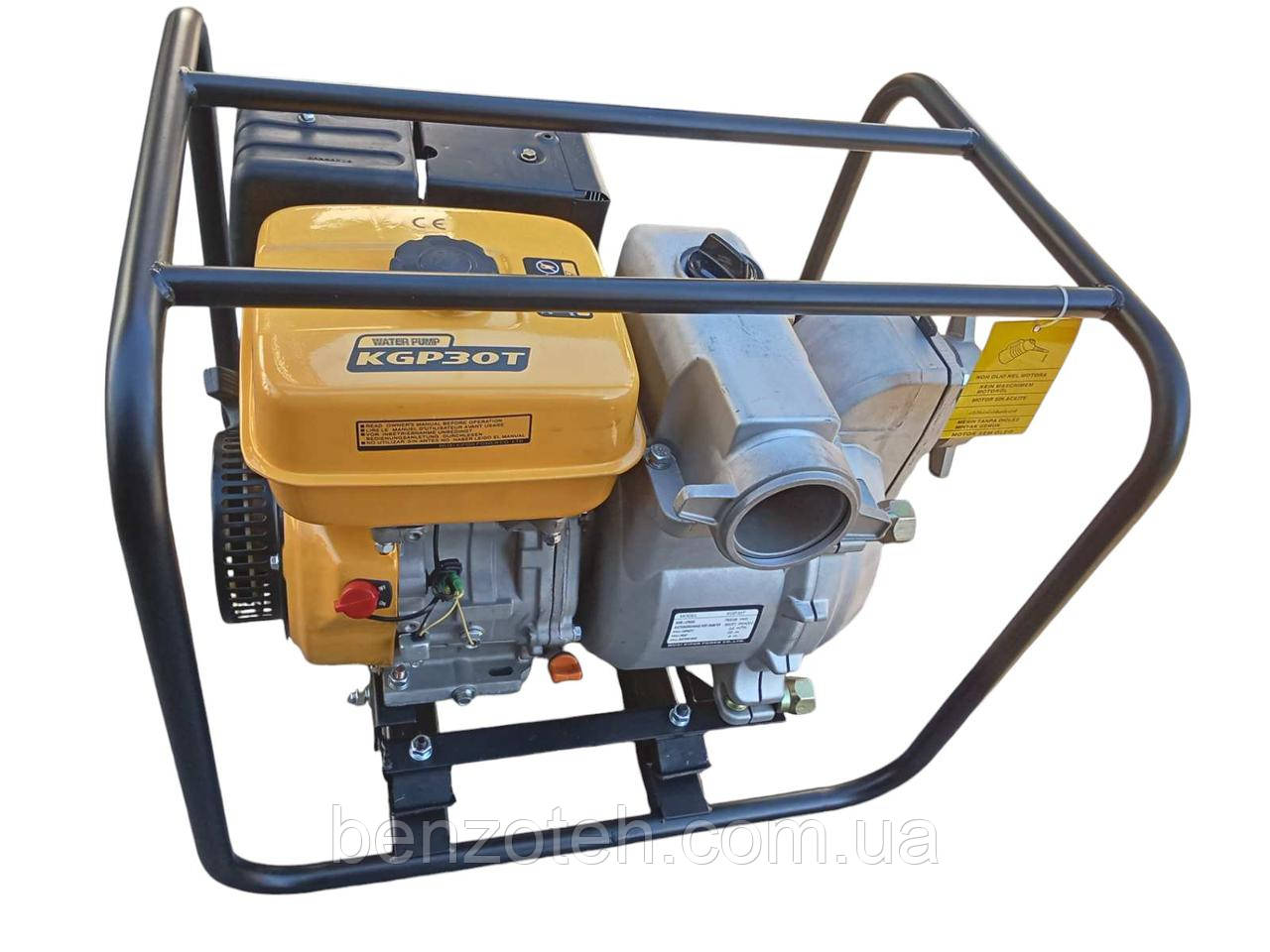 Мотопомпа KIPOR KGP30T (бензинова, для брудної води)