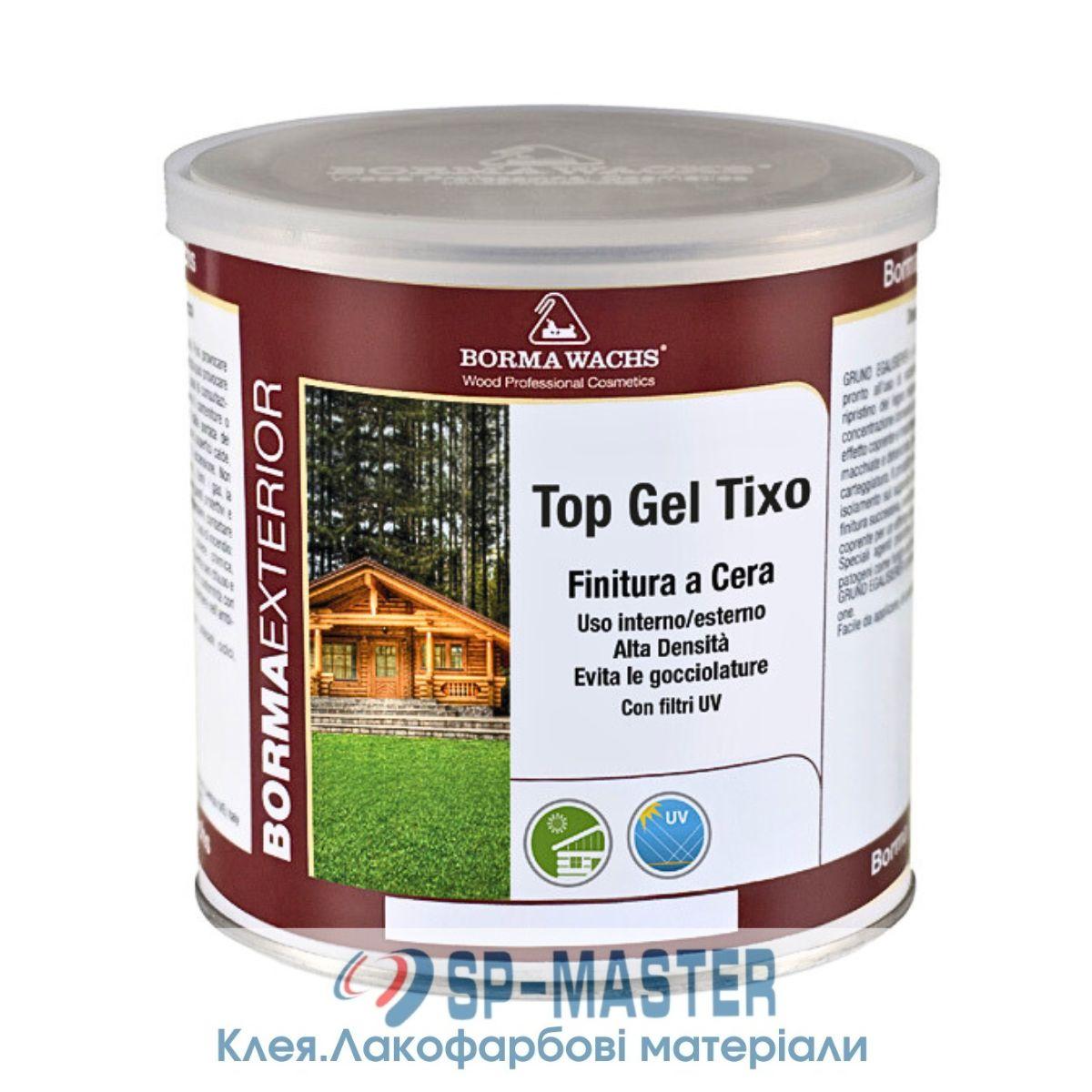 Алкідний лак для зовнішніх робіт тиксотропнийTop Gel (Борма, Італія)