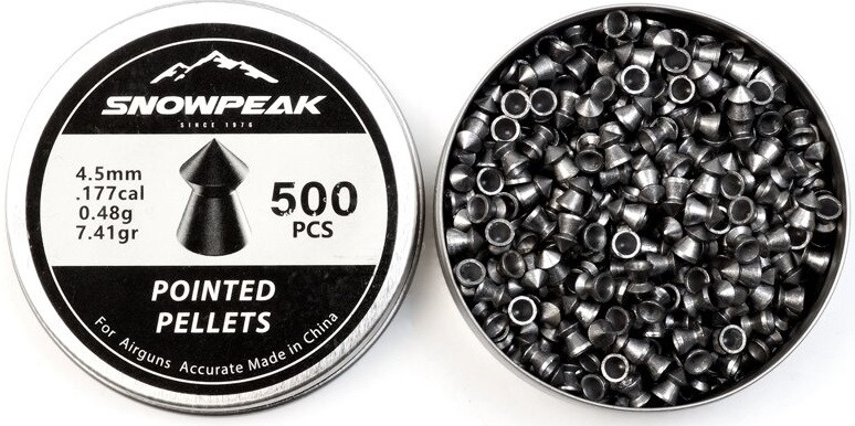Кулі пневматичні Snow Peak Pointed 0.48 гр (500 шт)
