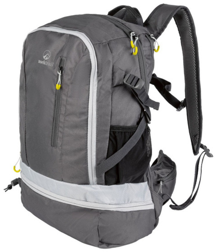 Спортивний Рюкзак buuba з дощовиком 25L Rocktrail Wander-rucksack сірий