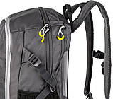 Спортивний Рюкзак buuba з дощовиком 25L Rocktrail Wander-rucksack сірий, фото 5