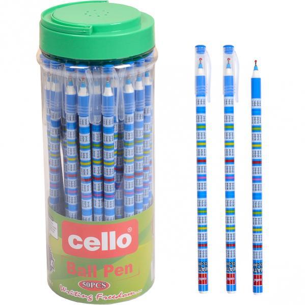 Ручка масляна "Ball Pen" Cello 269 синя