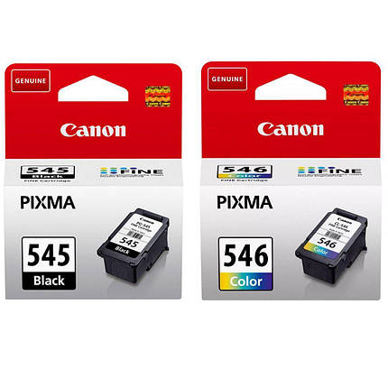 Набір картриджів Canon PG-545, CL-546 + Чорнило ColorWay CW-CW445/CW446SET02 (8287B001), фото 3