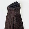 Натуральне Азіатське Волосся на Тресі 50 см 100 грам, Шоколад №1C, фото 5