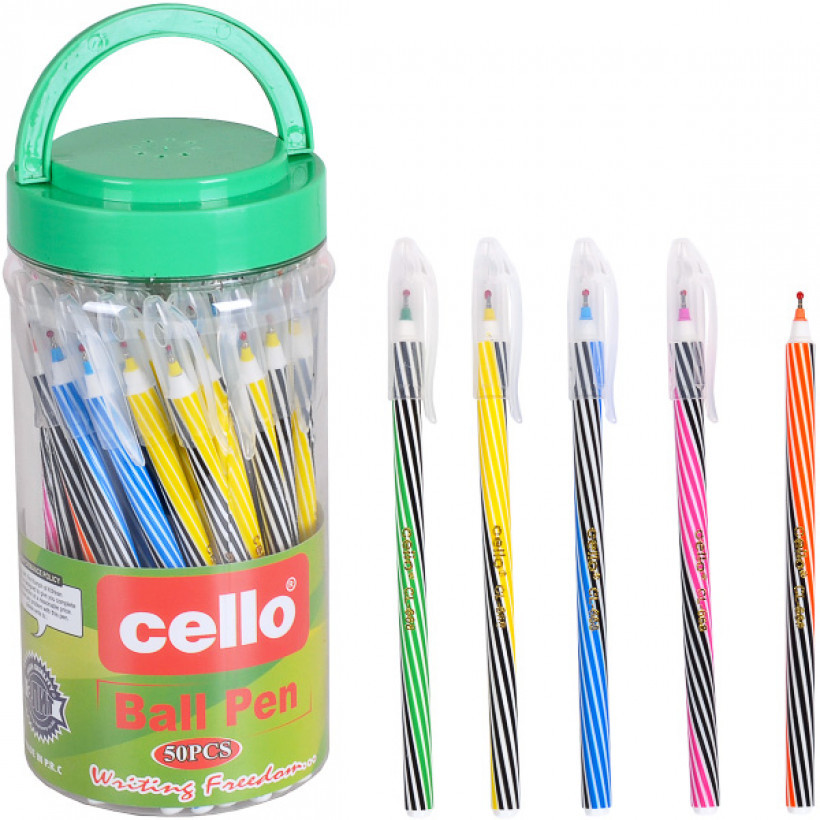 Ручка масляна Cello CL - 668 синя