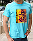 Чоловічі футболки на боксерську тематику,футболка Чарльз Олівейра, бавовняна футболка розмір S, фото 6
