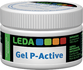 Фосфорне добриво Leda Gel P-Active 130 г (100 мл) / Комплексне добриво з азотом та калієм водорозчинне