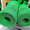 Пластикова сітка 6 х 8 мм 1.50 м*30 м парканна зелена Сота, фото 5