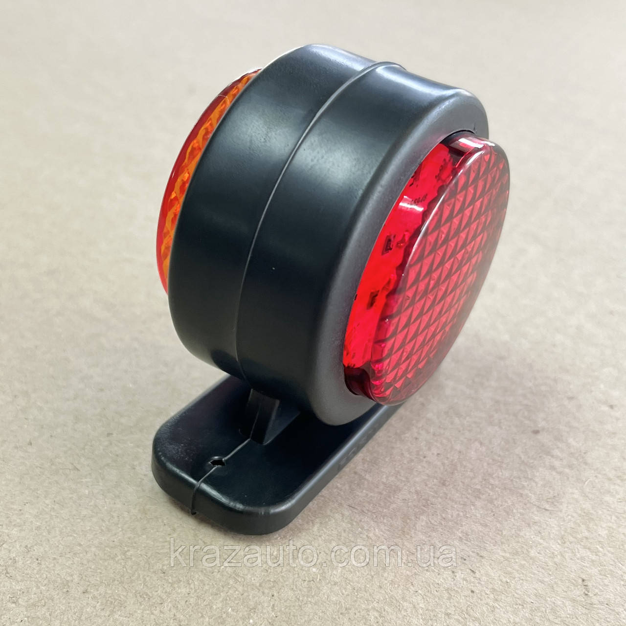 Ліхтар габаритний 18 LED-ріжок прямий, (2 кольори 24V) Туреччина 8 см. 000005145, фото 1