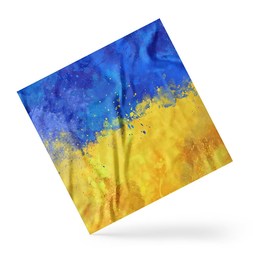Хустка на голову і шию «Прапор України. Ukraine flag»