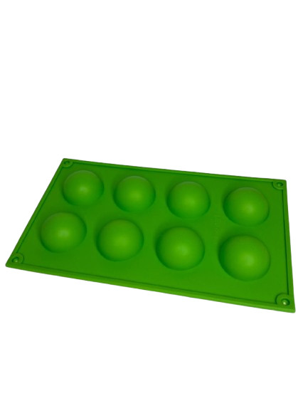 Форма силіконова півсфери маленькі 8 шт., фото 1