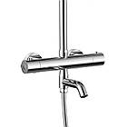 Душова система універсальна Qtap Scorpio термостатична на три споживачі (з виливом) QTSCO112CRM45901, фото 3