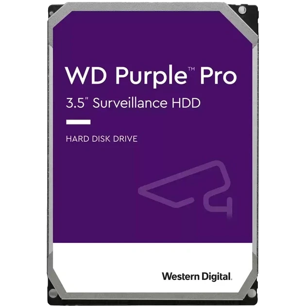 Western Digital Purple Pro 10TB 7200rpm 256MB WD101PURP 3.5 SATA III Жорсткий диск, фото 1