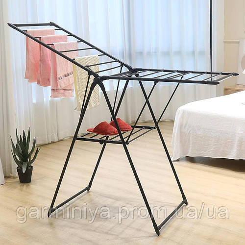 Сушилка раскладная для белья одежды вещей вместительная напольная ...