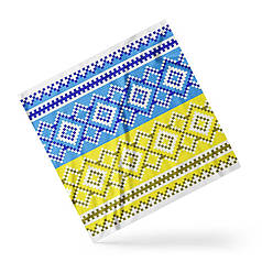 Хустка на голову і шию «Український орнамент. Ukrainian ornament»