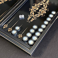 Нарди дерев'яні Велич Дракона 50×23см довгі та короткі нарди, фото 9