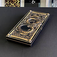 Нарди дерев'яні Велич Дракона 50×23см довгі та короткі нарди, фото 4