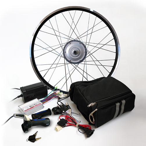 Електронабір для велосипеда 36V350W Стандарт 26 дюймів передній, фото 1