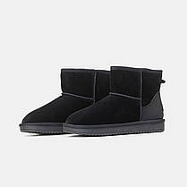 Зимові Черевики UGG Classic II Mini Black / УГГ Класик 2 Міні Чорні, фото 4