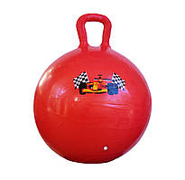 М'яч для фітнесу ND003 стрибун з ручкою 55 см