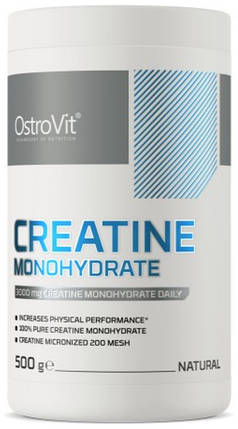 Креатин OstroVit Creatine Monohydrate 500 г Без смаку, фото 1