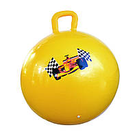 М'яч для фітнесу ND003 стрибун з ручкою 55 см