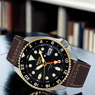 Чоловічий годинник SEIKO 5 SPORTS SSK036K1 GMT, фото 4