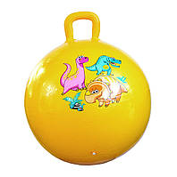 М'яч для фітнесу ND003 стрибун з ручкою 55 см