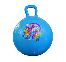 М'яч для фітнесу ND003 стрибун з ручкою 55 см