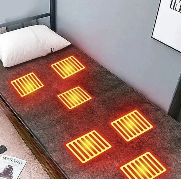 Електропростирадло з підігрівом до 50 °C від USB | 160х80 см