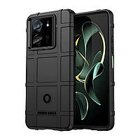 Протиударний чохол Shield для Xiaomi Redmi 13C чорний гумовий бампер