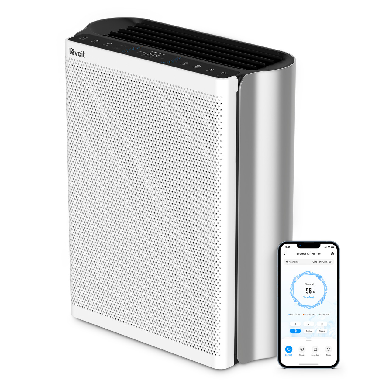 Очищувач повітря Levoit VeSync EverestAir Smart True HEPA