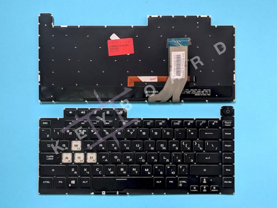 Клавіатура для ноутбука Asus Rog Strix G G531GD, G531, фото 1