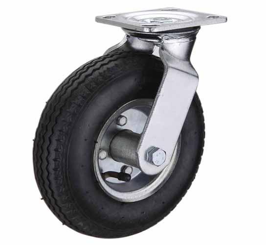 Колесо SNB пневматичне поворотне 260 мм (6102-ST-251-В), фото 1