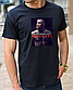 Чоловічі футболки юфс,одяг з боксерською тематикою постер з Конором Макгрегором,одяг для боксу розмір S, фото 5