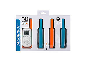 Рація Motorola Talkabout T42 Quad pack (комплект 4 рації), фото 3