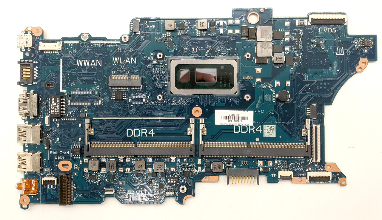 Материнська плата HP ProBook 440 G7 450 G7 (da0x8mmb6d0 / i5-10210U), фото 1