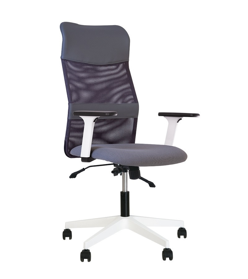 Крісло офісне Ultra GTR tilt white AC-78 PL71 сітка OH-14, Sm-03, Eсo-70 (Новий Стиль ТМ)
