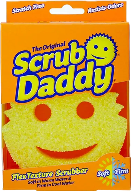 Губка для чищення Scrub Daddy Original жовта, Scrub Daddy, Арт.57632
