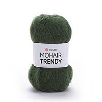 YarnArt MOHAIR TRENDY (Ярнарт Мохер Тренді) № 111 хакі (Пряжа мохер, нитки для в'язання)