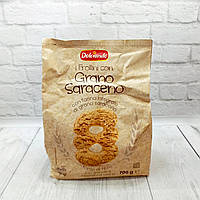 Печиво Dolciando Grano Saraceno із цільнозернового гречаного борошна з тростинним цукром 700 г Італія