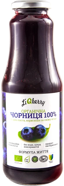 Чорнична паста LiQberry 1000 мл