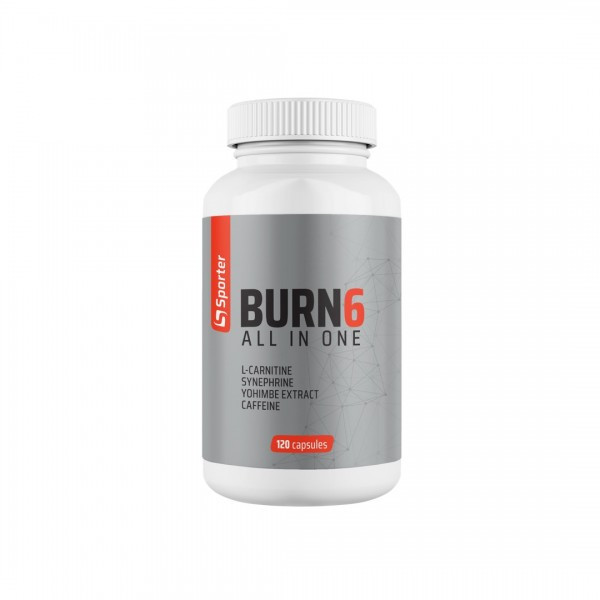 Жироспалювач Sporter Burn6 - 120 капсул, фото 1