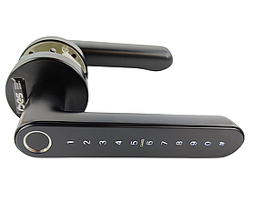 Розумний дверний біометричний замок PES Hand black
